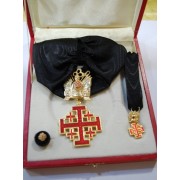 Astuccio completo da CAVALIERE DEL SANTO SEPOLCRO